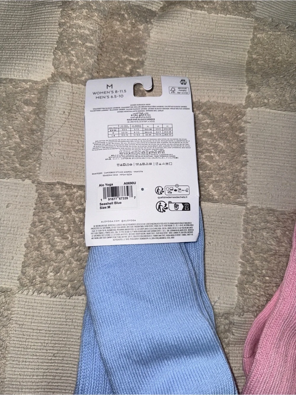 NWT 3 Pairs of All‎ Socks size M $114 retail